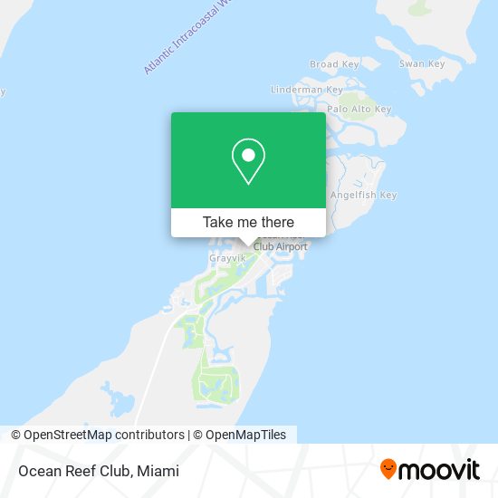 Ocean Reef Club map