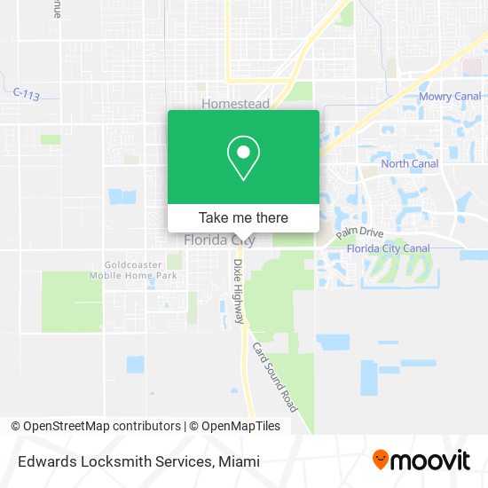 Mapa de Edwards Locksmith Services