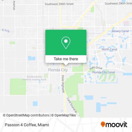 Mapa de Passion 4 Coffee