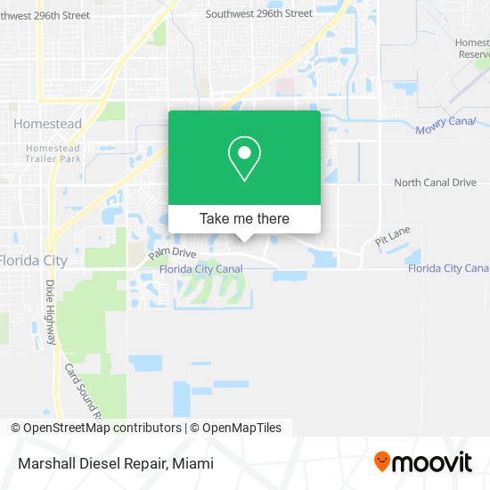 Marshall Diesel Repair map