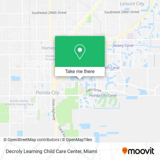 Mapa de Decroly Learning Child Care Center