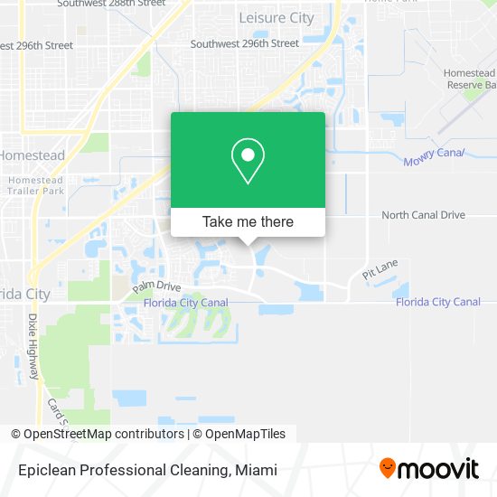 Epiclean Professional Cleaning map