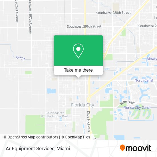 Ar Equipment Services map