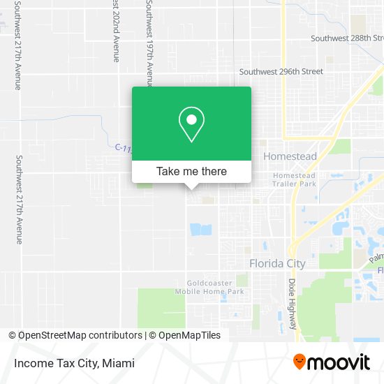 Income Tax City map