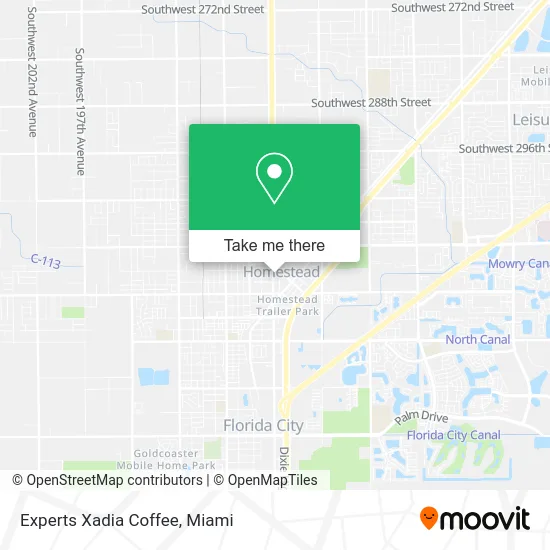 Experts Xadia Coffee map