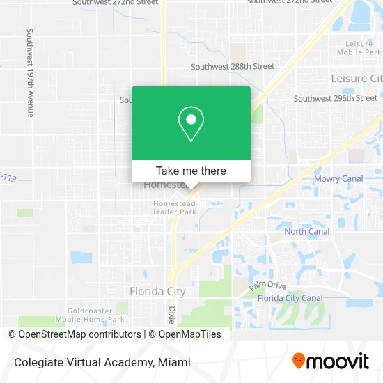 Colegiate Virtual Academy map