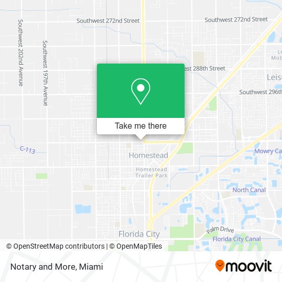 Notary and More map