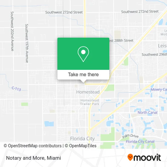 Notary and More map