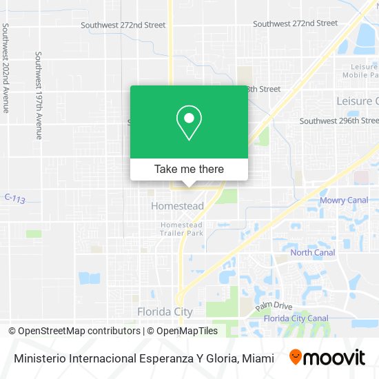 Mapa de Ministerio Internacional Esperanza Y Gloria