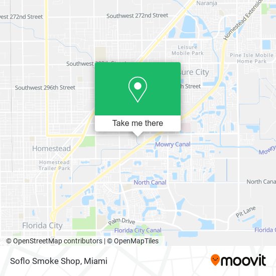 Soflo Smoke Shop map