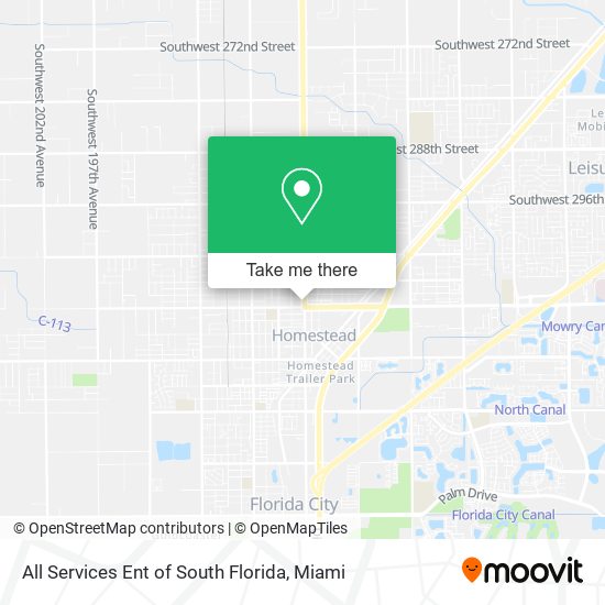 All Services Ent of South Florida map