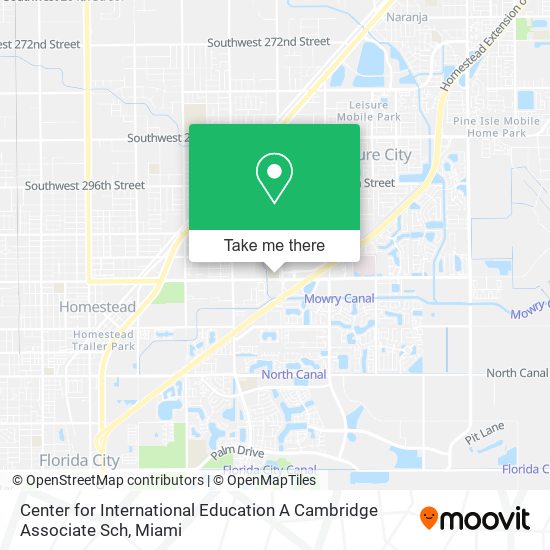 Mapa de Center for International Education A Cambridge Associate Sch