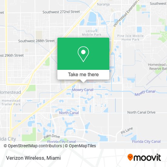 Verizon Wireless map