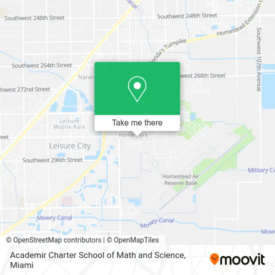 Academir Charter School of Math and Science map