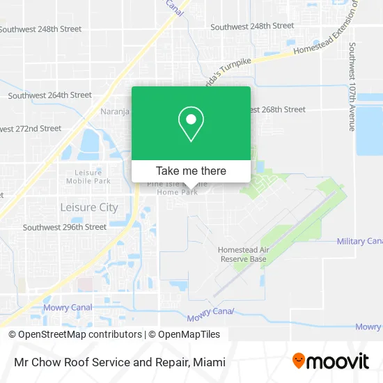 Mr Chow Roof Service and Repair map
