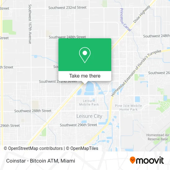 Coinstar - Bitcoin ATM map