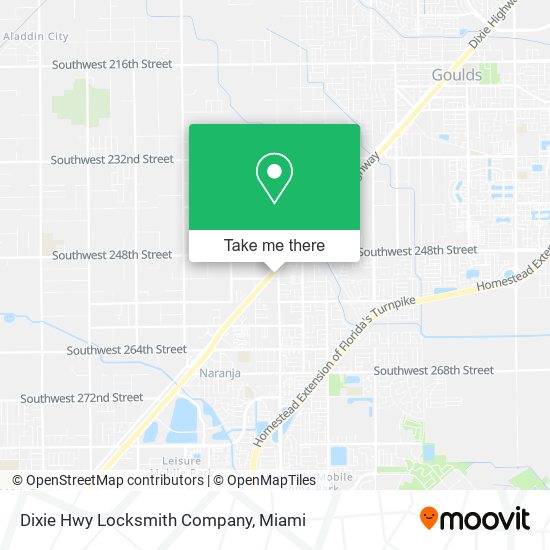 Mapa de Dixie Hwy Locksmith Company