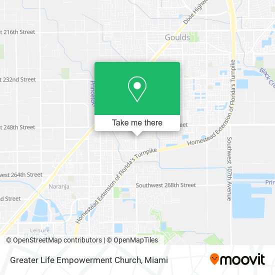 Greater Life Empowerment Church map