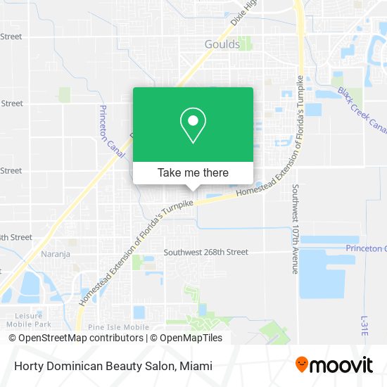 Horty Dominican Beauty Salon map