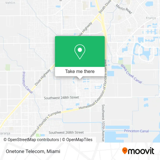 Onetone Telecom map