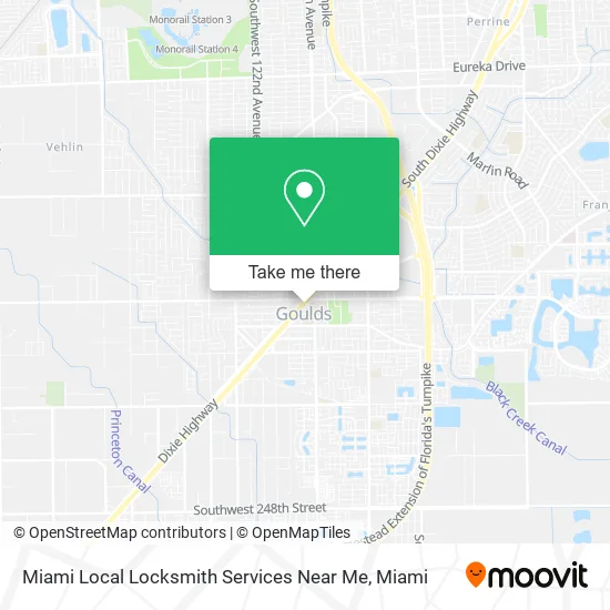 Miami Local Locksmith Services Near Me map