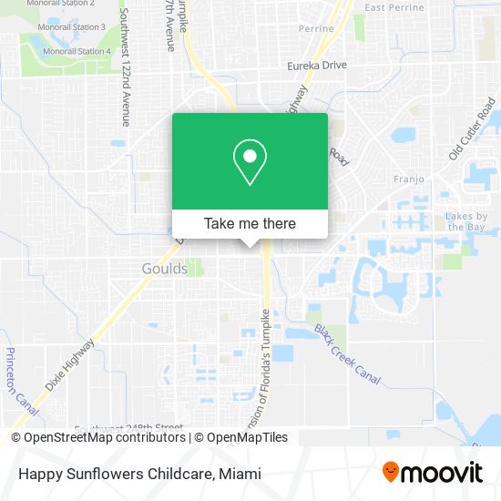 Happy Sunflowers Childcare map