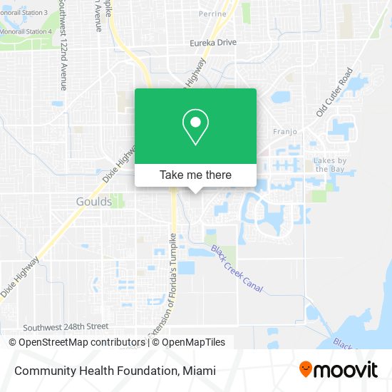 Mapa de Community Health Foundation