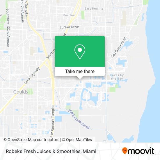 Mapa de Robeks Fresh Juices & Smoothies