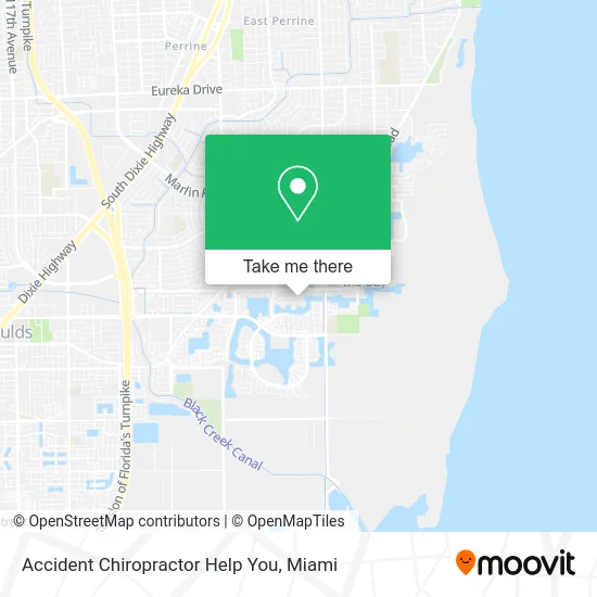 Accident Chiropractor Help You map