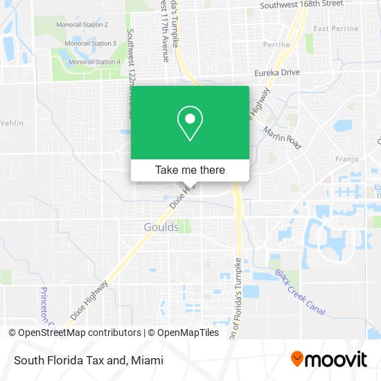 South Florida Tax and map