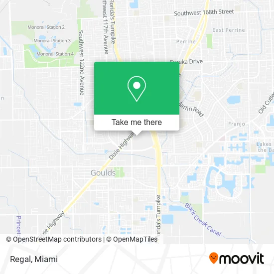 Regal map