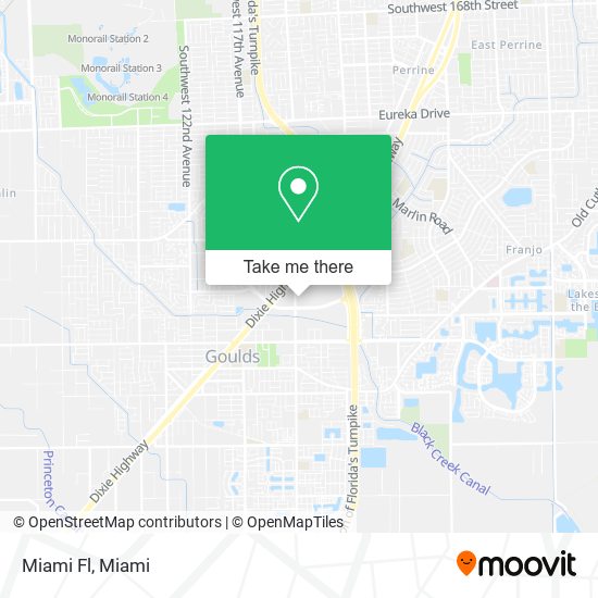 Mapa de Miami Fl