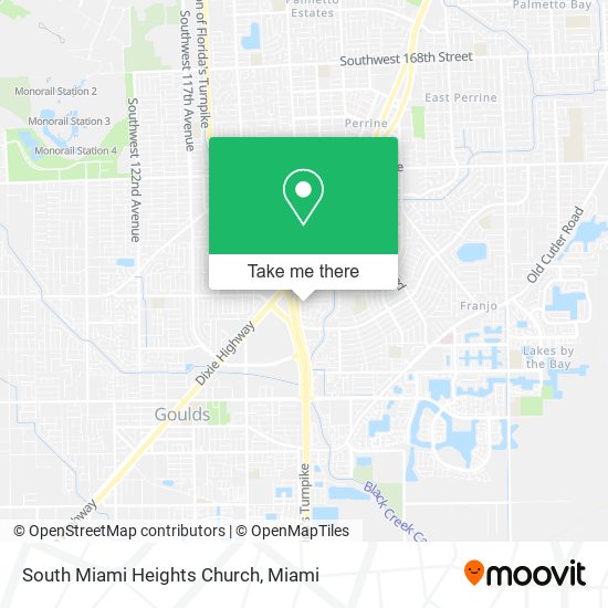 South Miami Heights Church map