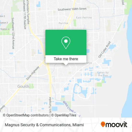 Magnus Security & Communications map