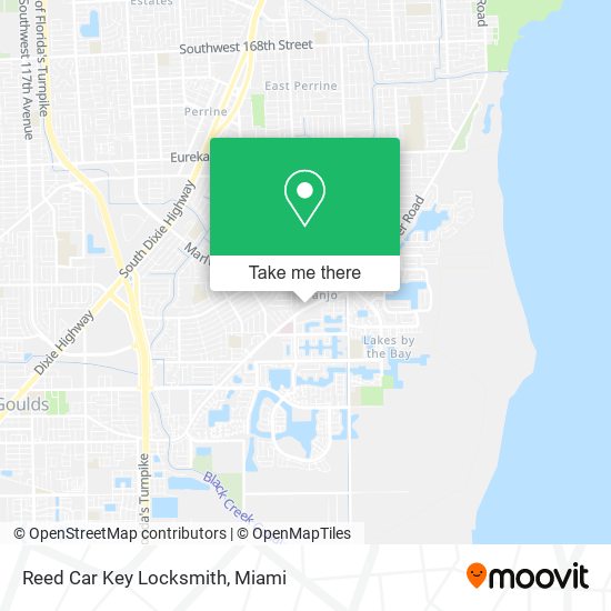 Mapa de Reed Car Key Locksmith