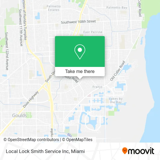 Local Lock Smith Service Inc map