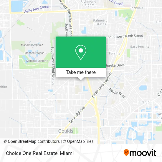 Choice One Real Estate map
