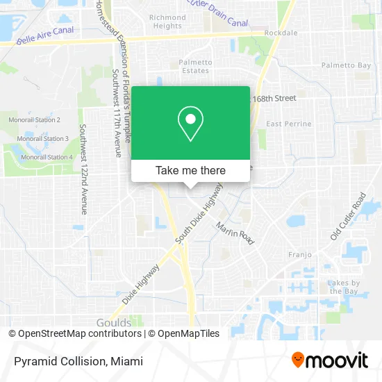 Pyramid Collision map
