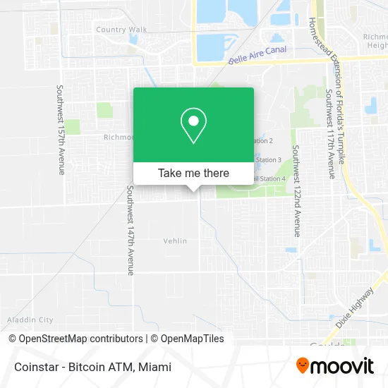 Coinstar - Bitcoin ATM map