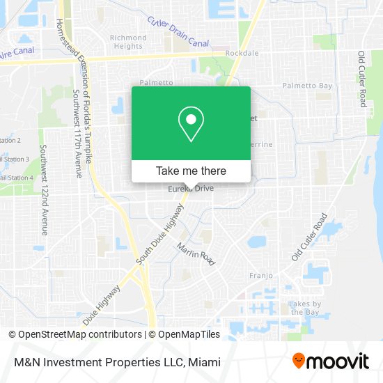 Mapa de M&N Investment Properties LLC