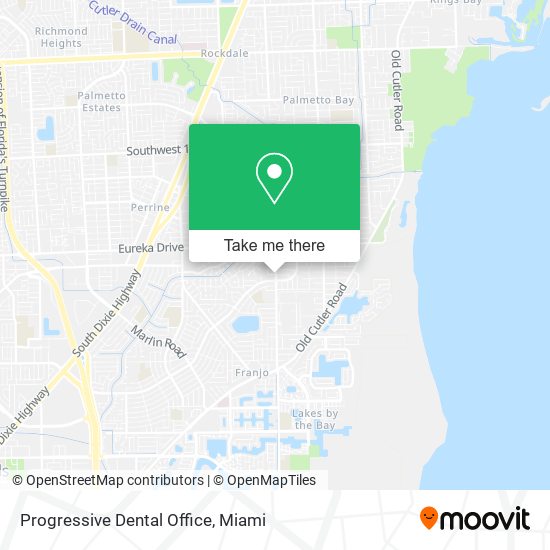 Progressive Dental Office map