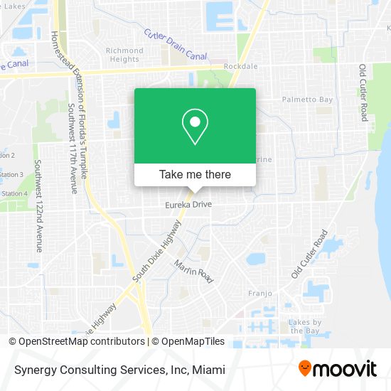 Mapa de Synergy Consulting Services, Inc