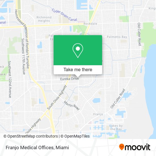 Franjo Medical Offices map