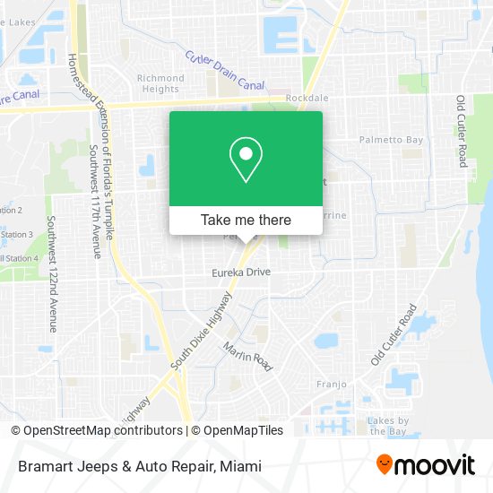 Mapa de Bramart Jeeps & Auto Repair