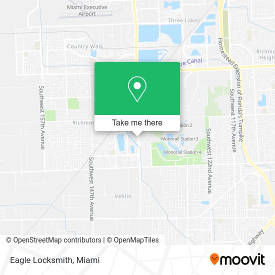 Eagle Locksmith map