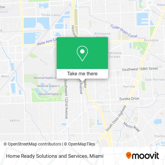 Mapa de Home Ready Solutions and Services