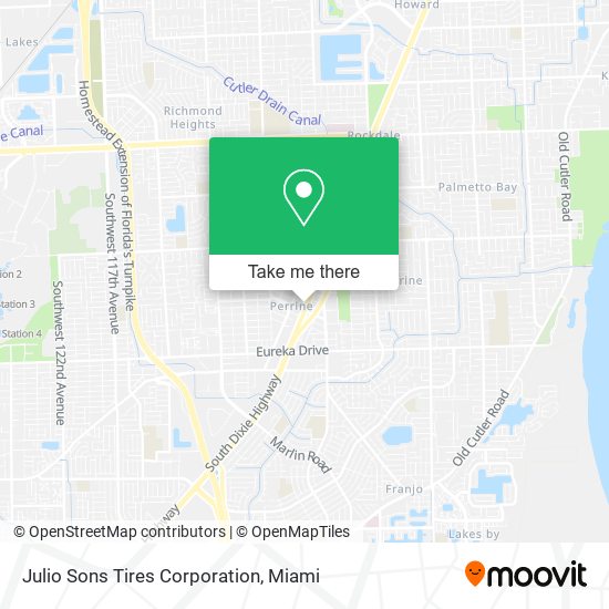Julio Sons Tires Corporation map