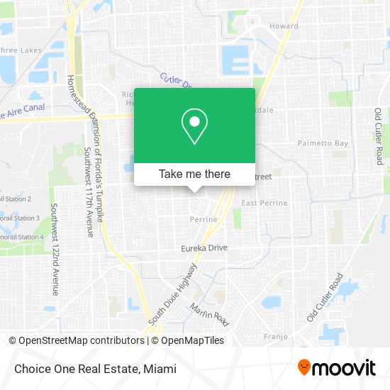 Choice One Real Estate map