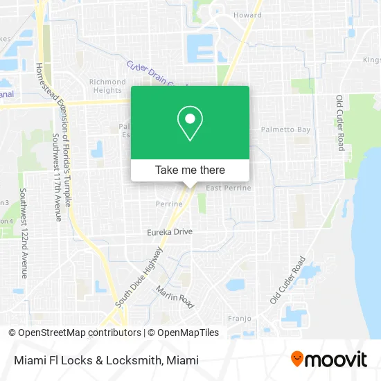 Miami Fl Locks & Locksmith map
