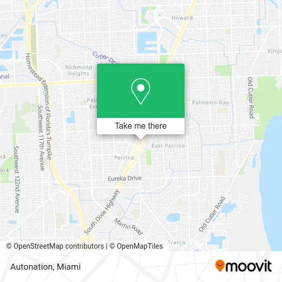 Autonation map